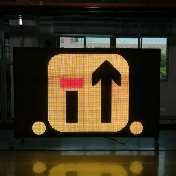 Ip56 Sign P20 Motorway VMS Signs IP56 Protection Traffic Warning Message Board