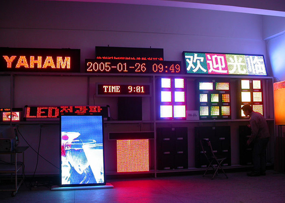 High Visibility 16mm LED VMS Signs induction screen Traffic Board