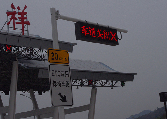 3 In1 SMD Lens VMS LED Sign Board Traffic Dynamic Message Signs