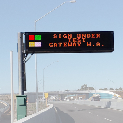 OT Series VMS Traffic Signs LED Display Integrated Optical Lens