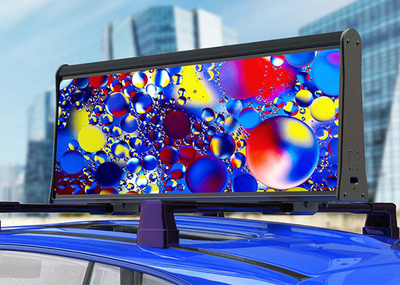 Waterproof Car Roof Advertising Outdoor Programmable Taxi Roof LED Screen