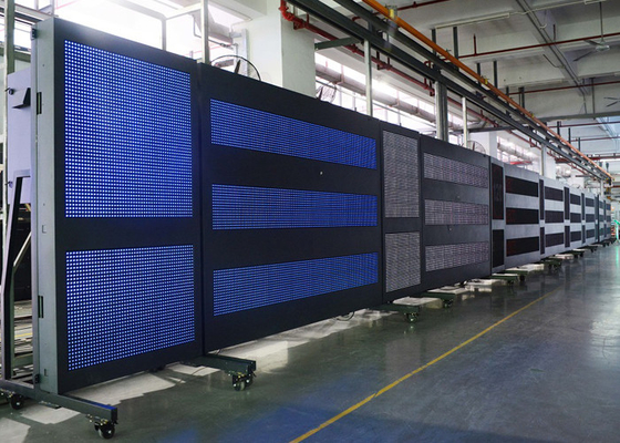P12 - P20 EN12966 Traffic Variable Message Sign Asynchronous Control For City Road Useage