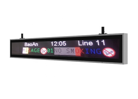 P6 P8 P10 LED Matrix Message Display For Bus Metro Subway Station