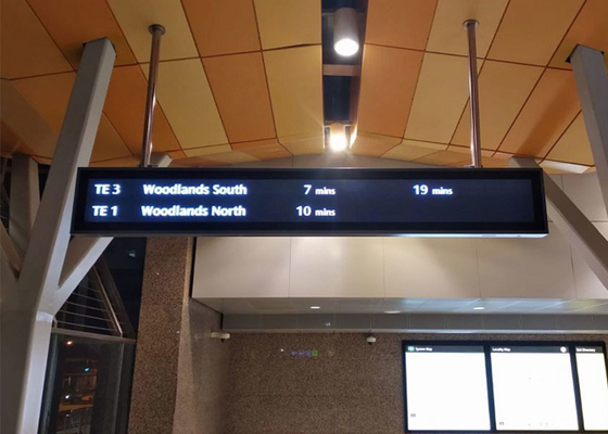 P6 P8 P10 LED Matrix Message Display For Bus Metro Subway Station