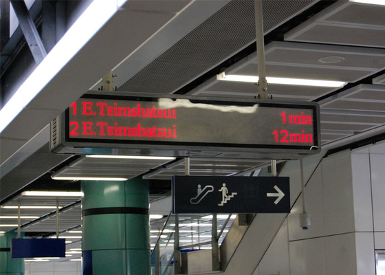 240W train station departure board High Ingress Protection IP65