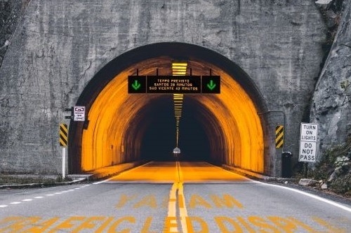 P20 LED Variable Message Sign Tunnel Warning Information Display