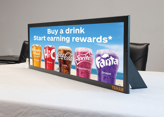 Full Color HD 4500nits Bus LED Display Board Digital Advertising Panel