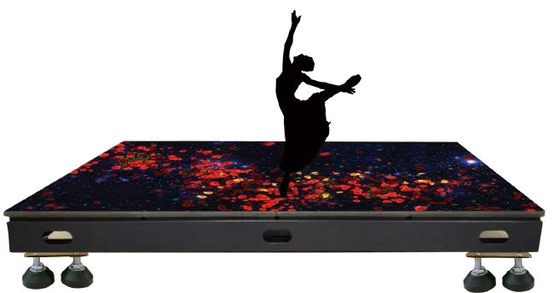 P2.97 P3.91 P4.81 P5.2 P6.25 Interactive LED Screen video dancefloor