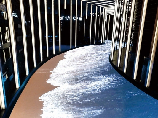 SMD 2.97mm Interactive LED Floor Panels Waterproof For Disco Stage