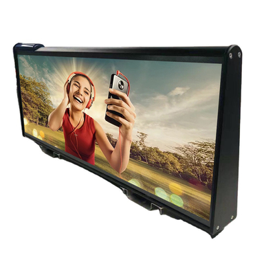 RGB 3in1 Tri Color Taxi Roof LED Display Full Color Mobile Advertising