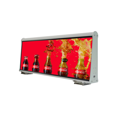 Waterproof IP65 Taxi Top Advertising Screen 3840Hz Refresh Rate