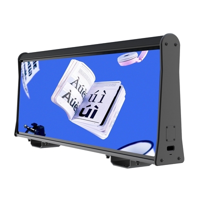 Outdoor Moving P2.5mm IP65 Taxi Top LED Sign Cabs Digital Signage