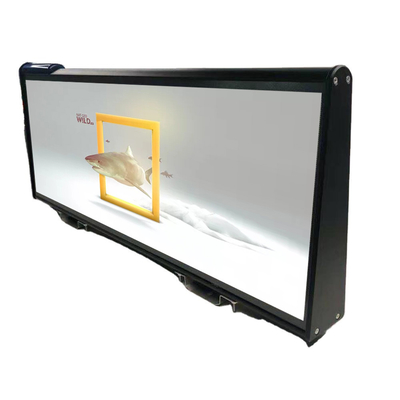 1010*399*109mm Taxi Top Advertising Signs Digital LED Screen