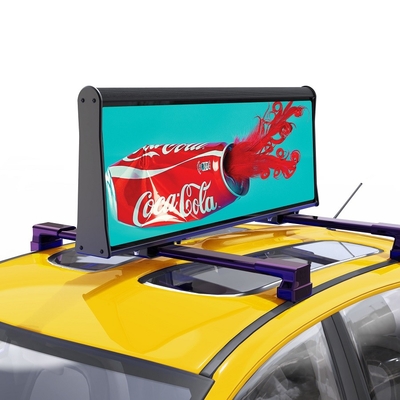OEM ODM SMD Taxi Roof LED Display P2.5 Advertising Sign Board
