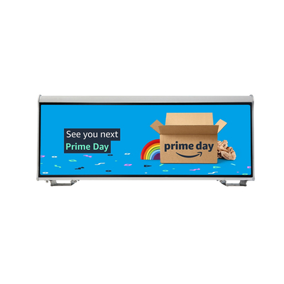 CE ROHS FCC Taxi Roof LED Display Full Color Advertising Panel