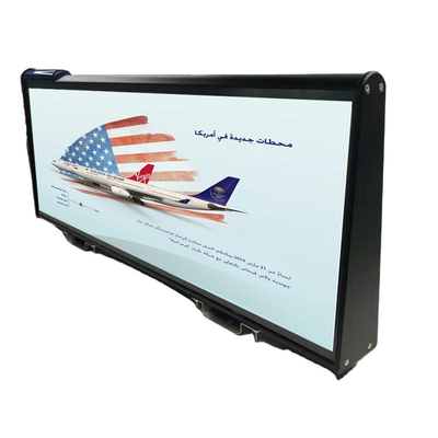 CE RoHS FCC IP65 Taxi Roof Top Sign built in brightness sensor