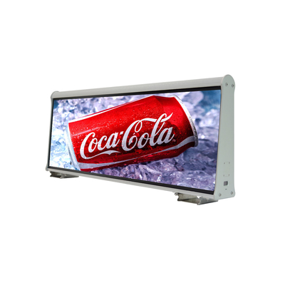 Pixel RGB Taxi Roof LED Display SMD 990*395*110mm Digital Signage