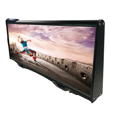 Outdoor SMD P2 Taxi Roof LED Display IP65 Car Top Advertising Screen