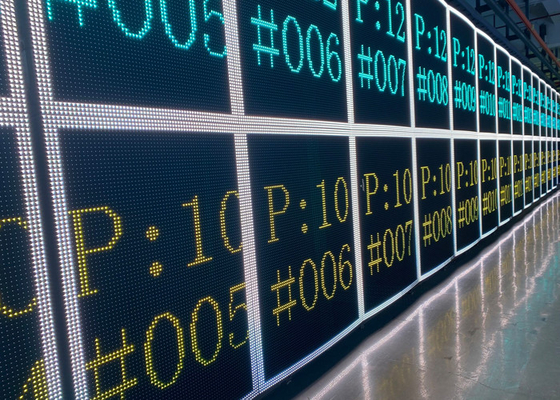 P20 P16 Passenger Information Display System In Metro Train station
