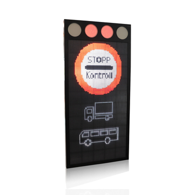 DIP P16 Motorway VMS Signs Safety Information Digital LED Board