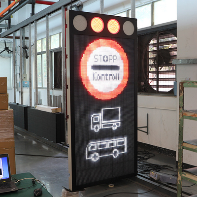 25mm Digital Motorway VMS Signs Traffic Safety Information Display