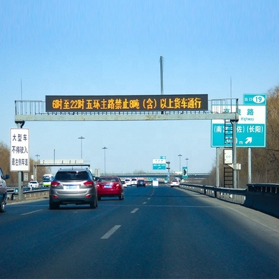 Custom P25 LED Traffic Variable Message Sign for Highway City Road