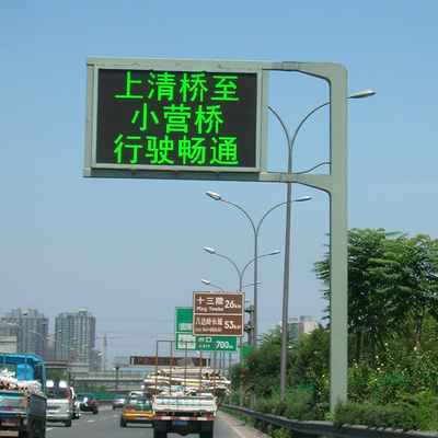 Gantry NTCIP OT10 Motorway VMS Signs Board LED Traffic Warning Message