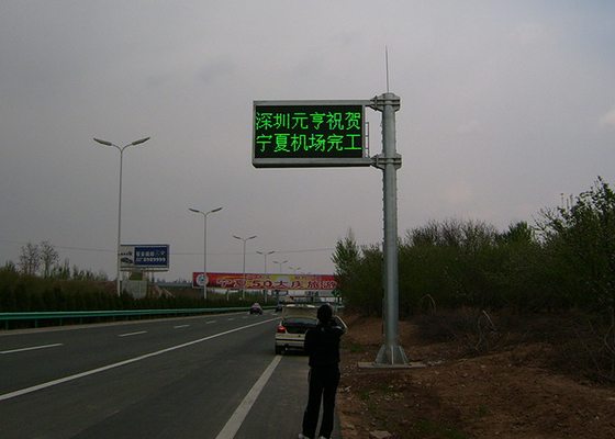 LED RGB EN12966 NTCIP Highway Electronic Signs VMS Warning Board