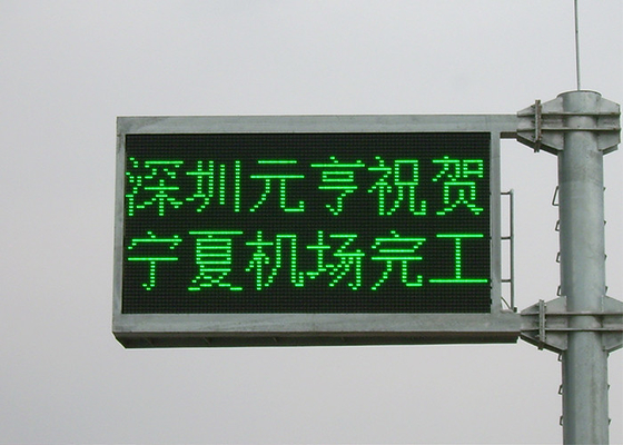 Overhead Warning Motorway VMS Signs LED Traffic Display Screen