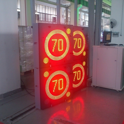 Outdoor Brightness P20 VMS Traffic Signs 12V 24V 220V Power Supply