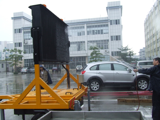 EN12966 Traffic Warning Signs Mobile Truck Trailer Mounted LED Screen