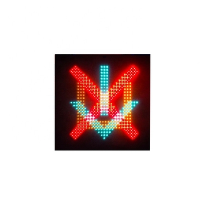 50W Lane Control LED Screen Sign Oriented Identification System