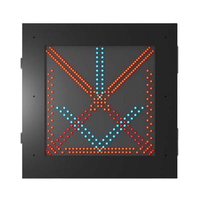 5mm Chips DIP LED Traffic Message Board intersection lane control sign