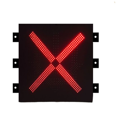 NTCIP LED Lane Control Signs Red Cross Green Arrow Safety Signal