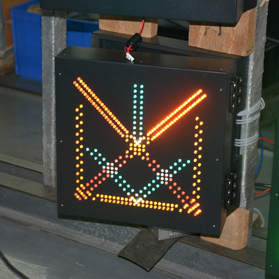 Overload protection LED Lane Control Signs Blank Out Changeable Road