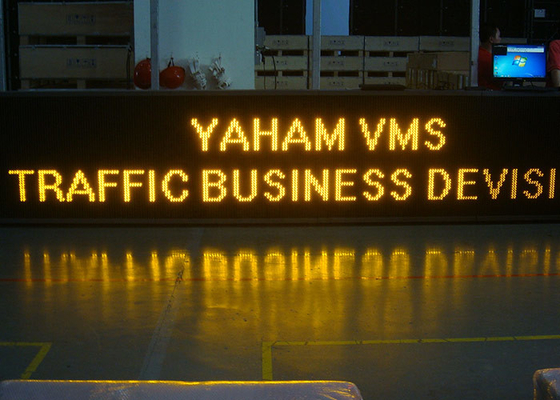 P25 LED Variable Road Signs Outdoor Waterproof IP65 Guidance Screen