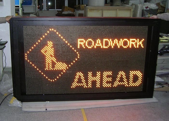 P25 LED Variable Road Signs Outdoor Waterproof IP65 Guidance Screen
