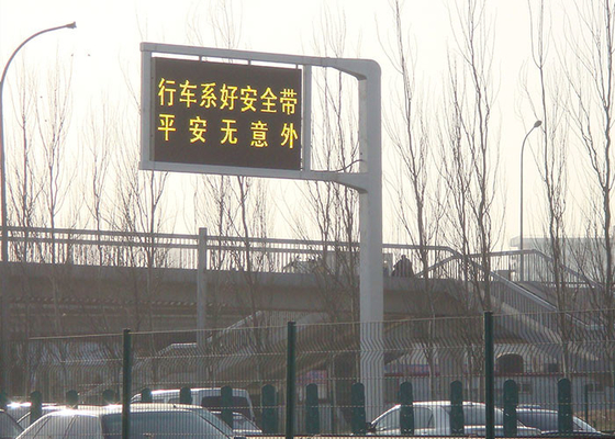 31.25mm Variable Message Signs Traffic Outdoor Highway VMS Board