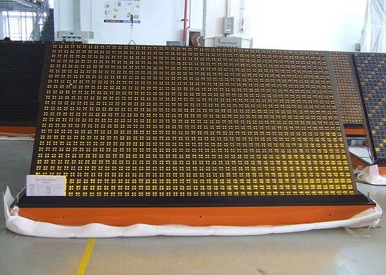 110V 240V AC LED VMS Signs Matrix Screen Dynamic Traffic Message Sign
