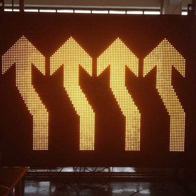 Traffic VMS Electric Road Sign P10 P20 16×8 LED Display Module