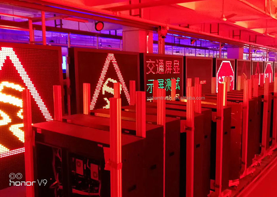 P16 EN12966 Traffic LED Message Sign Outdoor High Bright  VMS Display