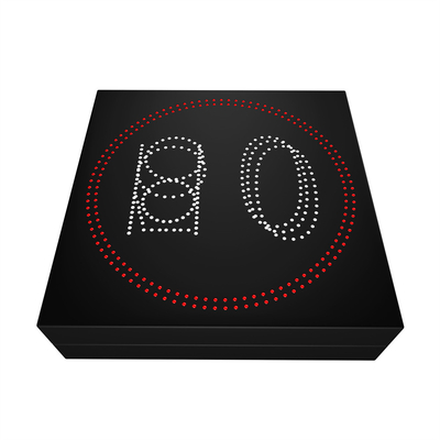Remote Control VMS Speed Limit Illuminated Directional Traffic Signs