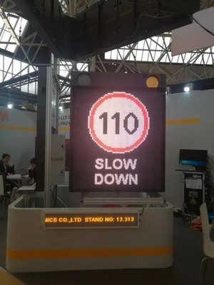 Highway P10 VMS Speed Limit Digital LED Variable Message Signs