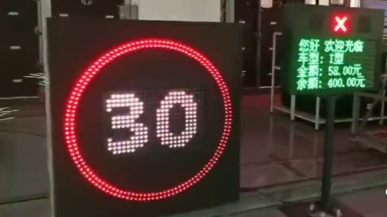 5mm Chips DIP LED VMS Speed Limit Traffic Warning Message Board