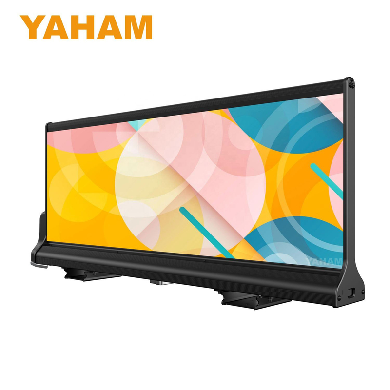 Outdoor Taxi Roof LED Display Double Side 4G Wifi P2.5 Car Roof Advertising Sign