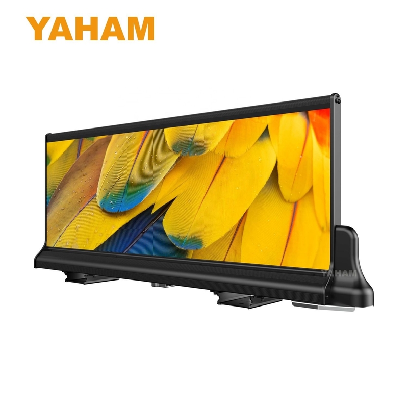 Outdoor Scrolling Double Sided Taxi LED Display P2.5 Waterproof Car Roof Advertising Signs