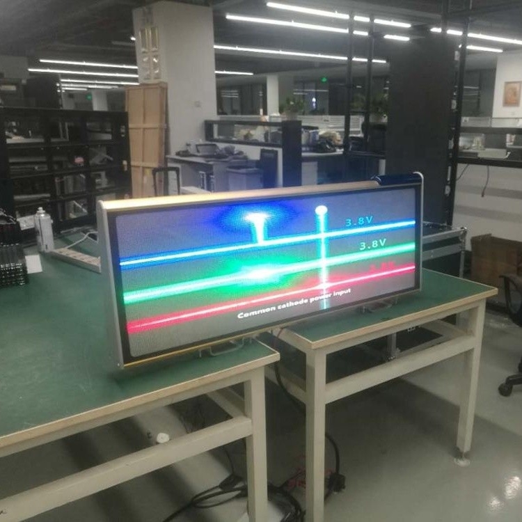 Wifi 3G 4G Car Roof Advertising Sign Outdoor RGB Full Color P2.5 Taxi Top LED Display