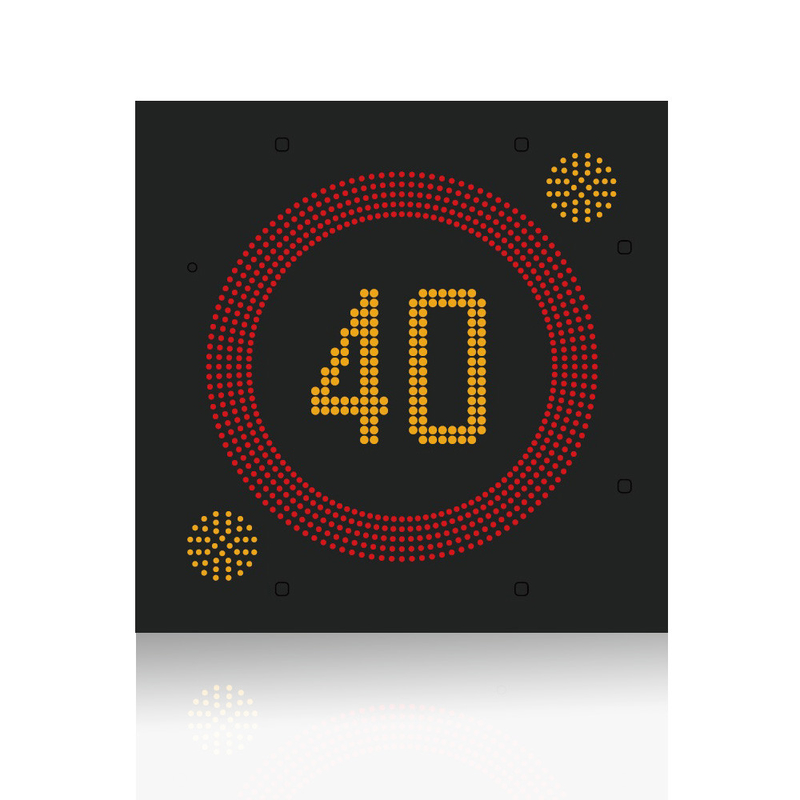 EN12966 Traffic Speed Sign IP65 Full Color Variable Message Sign