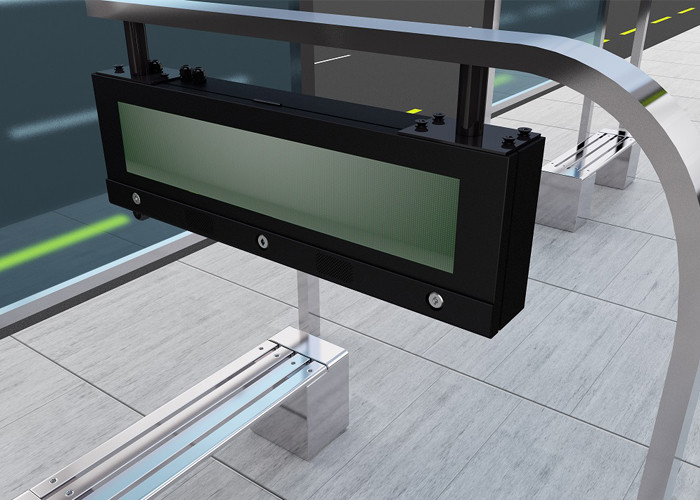 P8 P10 P12 LED Passenger Information Display RGB 68.7 Billion Color